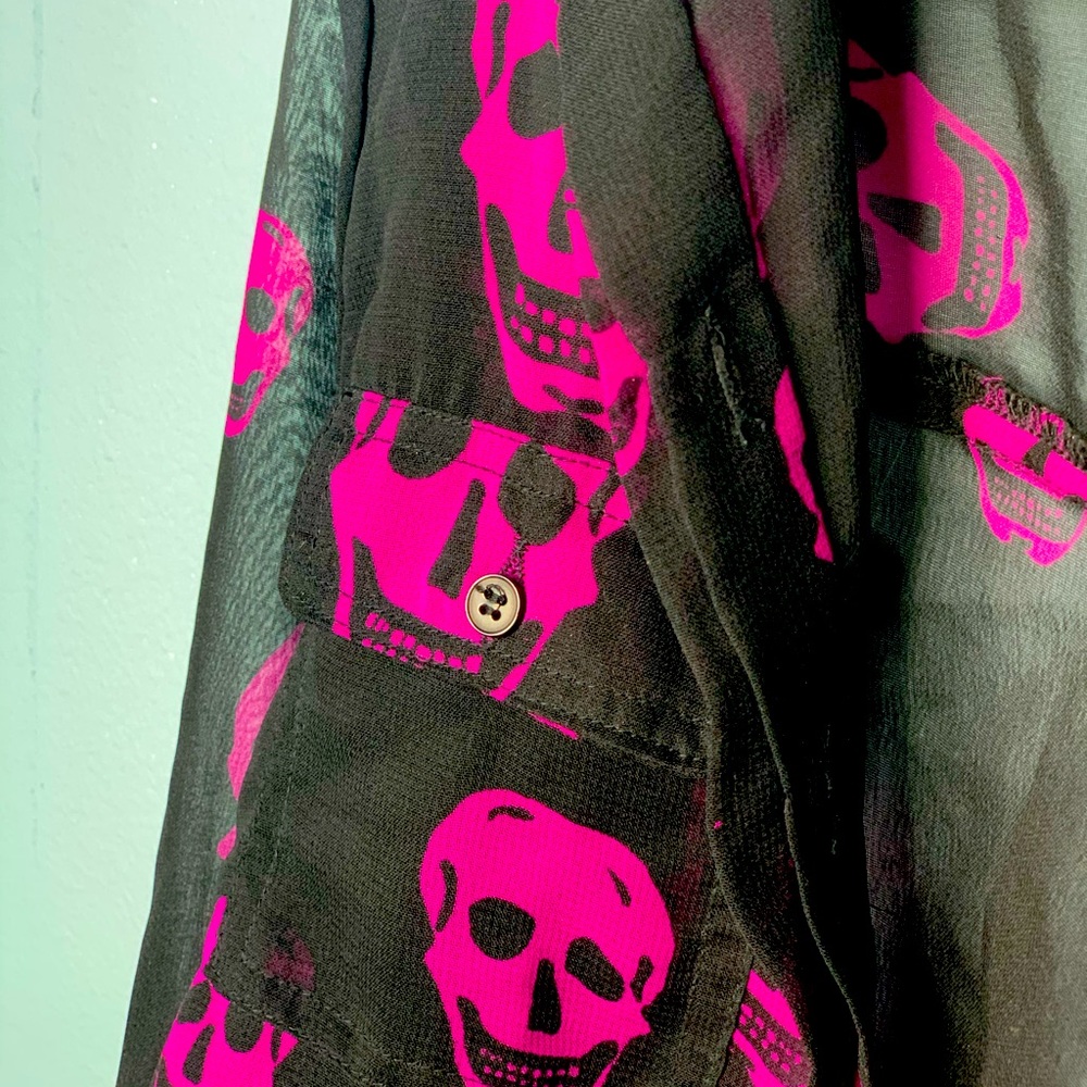 Skull Mesh Blazer